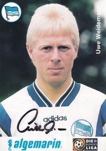 Autogramm uwe weidemann - autogramm,