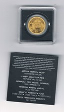 Goldmünze Bewohner der Erde - Panther 999/1000 Gold im Etui, tolles Geschenk!