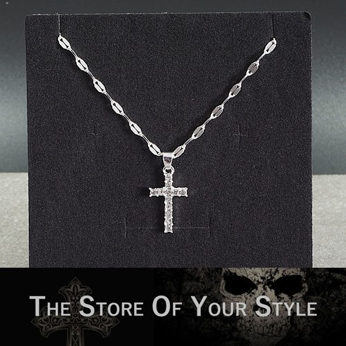 Halskette mit kreuz silber - mit,