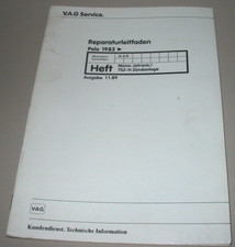 Werkstatthandbuch VW Polo II Typ 86 C Mono Jetronic TSZ-H Zündanlage AAK ab 1982