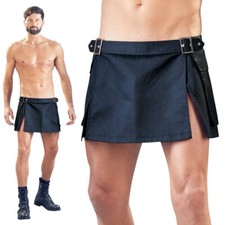 Herren rock schwarz - schwarz, mit