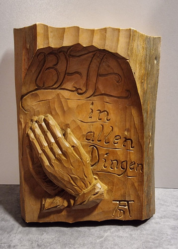 Wandbild betende hände - "betende, aus