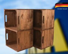 Kiste aus Holz „Used“ Regaleinsatz für Kallax Holzkisten Einsatz Aufbewahrung