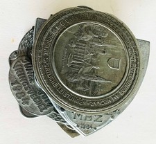 Karnevalsorden Zinkguß Druckplatten Rohlinge Abzeichen Fasching Sammler