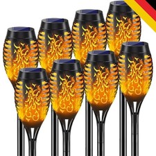 24x Solar Fackel Flammenlicht