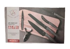 Messer Set 6-teilig, Antihaft-Beschichtung, Hochwertige Küchenmesser Royal Swiss