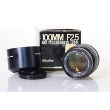 Minolta MD 2,5/100 Teleobjektiv - MD 100mm F/2.5 Tele Lens - MF Focus