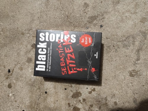 Black stories sebastian - black, fitzek