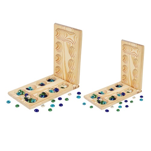 Mancala brettspiel set mit - mancala,