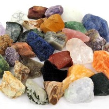 1 kg Edelstein - Mix roh aus