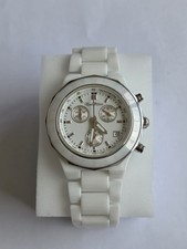 Coco Milano Day-Date Chronograph Keramik 39mm Unisex Armbanduhr UNGETRAGEN 