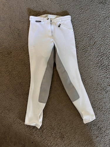 Reithose weiß turnier - weiß,