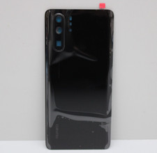 Akkudeckel Backcover Rückseite mit Kameralinse, Schwarz für HUAWEI P30 Pro - NEU