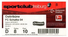 Ticket BL SC Freiburg - FC