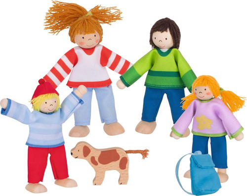 Biegepuppen camping familie - biegepuppen, h=