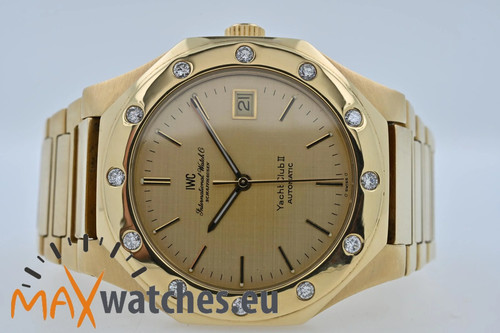 Iwc yacht club 18k yellow - yacht,