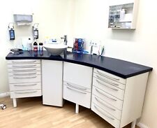 Praxiszeile Arztschrank MED ORG Schrankzeile 4er Schrankzeile Zahnarzt GEPFLEGT