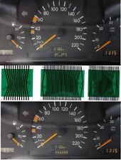 Display Pixel Reparatur Folie für Mercedes W202 W208 W210 R170 Tacho + Uhr #A285