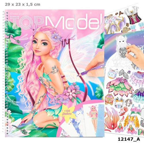 Create your topmodel malbuch - create,