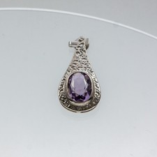 Amethyst Anhänger Silber