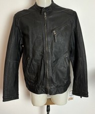 Zara Man Herren Lederjacke