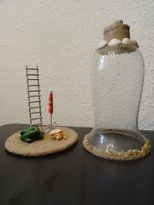 Wetterfrosch in der Glasglocke