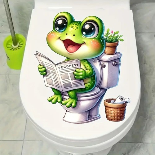 Aufkleber für deckel - wc,