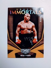 7/10 Mike Tyson Panini Combat
