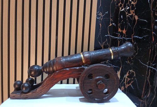 Holzmodelle kanone antikität - holzmodelle,
