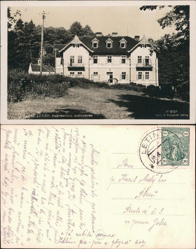 Postcard lettin letiny - postcard,