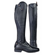 HKM Lederreitstiefel Latinium Style normal XL Leder weich schwarz B-Ware