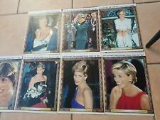 7 x Lady Diana Bilder "Neue Welt" Prinzessin of Wales Vintage Alt**