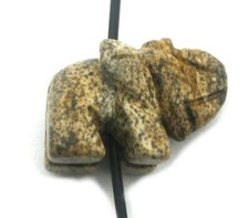 Elefant von oben gebohrt