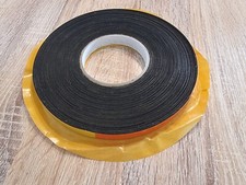 1 Rolle (20 Meter) EPDM selbstklebend 15mmx1mm schwarz