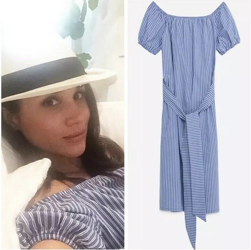 Zara blue striped off - blue,