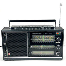 Grundig Satellit 2000 Vintage Radio Multiband Receiver High End 70's Metall