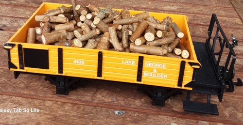 Lgb 4105 niederbordwagen gelb - lgb,