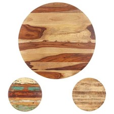 Tischplatte Rund Holzplatte Massivholzplatte Esstisch Ersatz Platte Auswahl