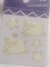 Neu bsb bijou Glow In The Dark Leuchtsticker 90er Jahre Stickeralbum Bögen ovp 