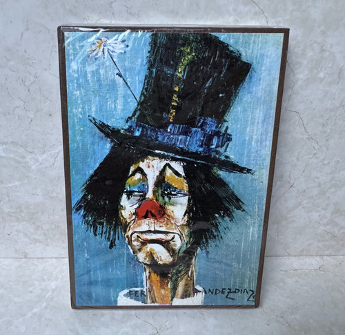 Holzbild druck vintage - druck,