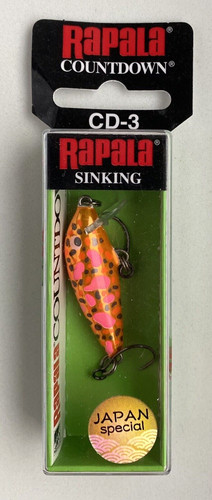 Rapala wobbler countdown 3cm - rapala,