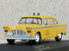 CHECKER New York Taxi Cab - 1980 - NYC Taxi - WhiteBox 1:43 #WB024