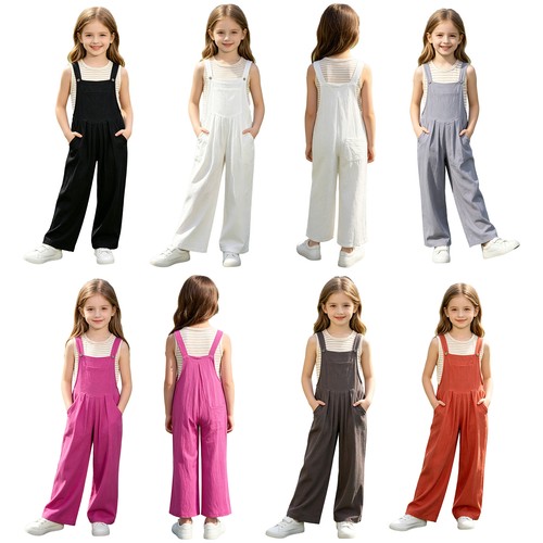 Mädchen jumpsuit ärmellos - jumpsuit,