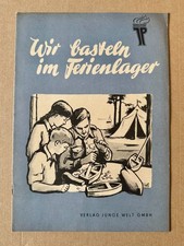 Wir basteln im Ferienlager -