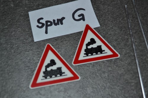 Spur bahnübergang - ,