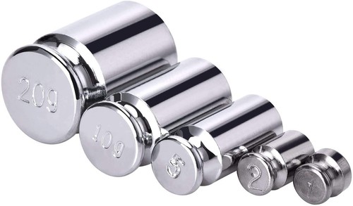 Kalibriergewicht 20g set - kalibriergewicht, 1g-20g