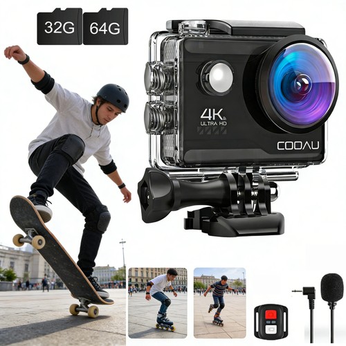 Cooau action cam - action,