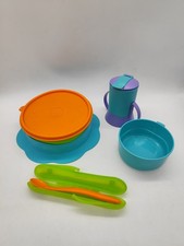 Rarität: Tupperware Tupper Care Kinderset, Babygeschirr, Kindergeschirr, 