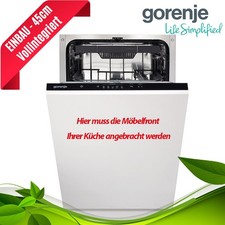 Gorenje Geschirrspüler 45 cm