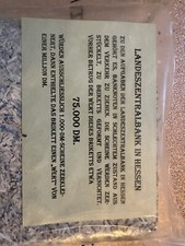 75.000DM geschreddertes Geld